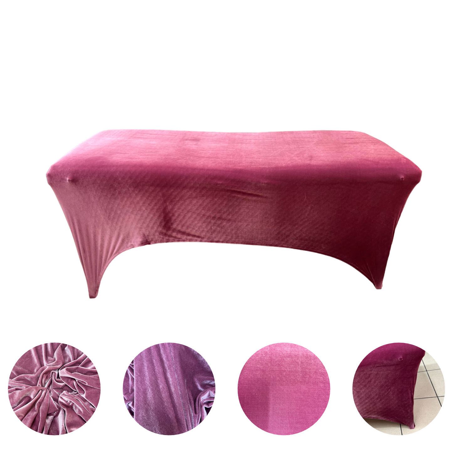 Cubrecamilla de Terciopelo para Lashistas, Salones y Spa – Suavidad y Elegancia | GlamRoom