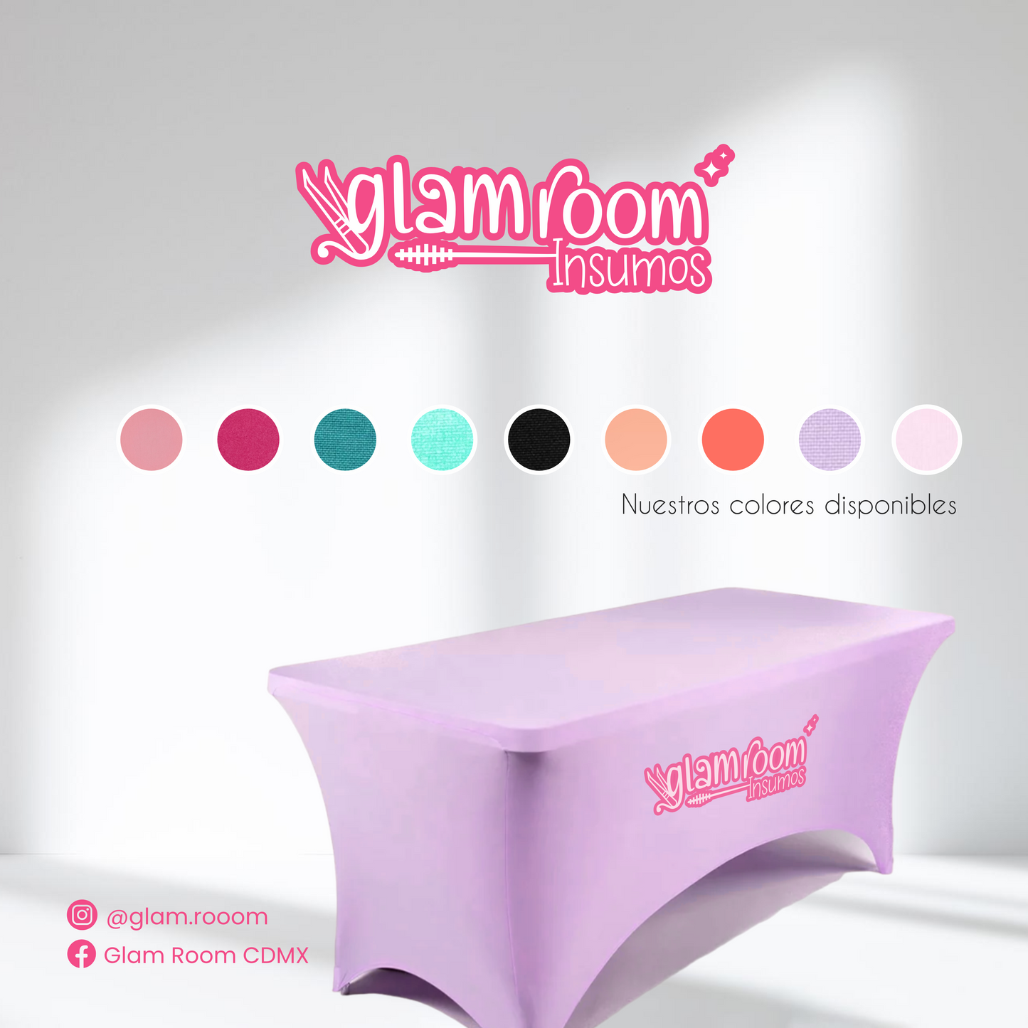 Cubrecamilla Premium para Lashistas, Salones y Spa – Elegancia y Protección | GlamRoom