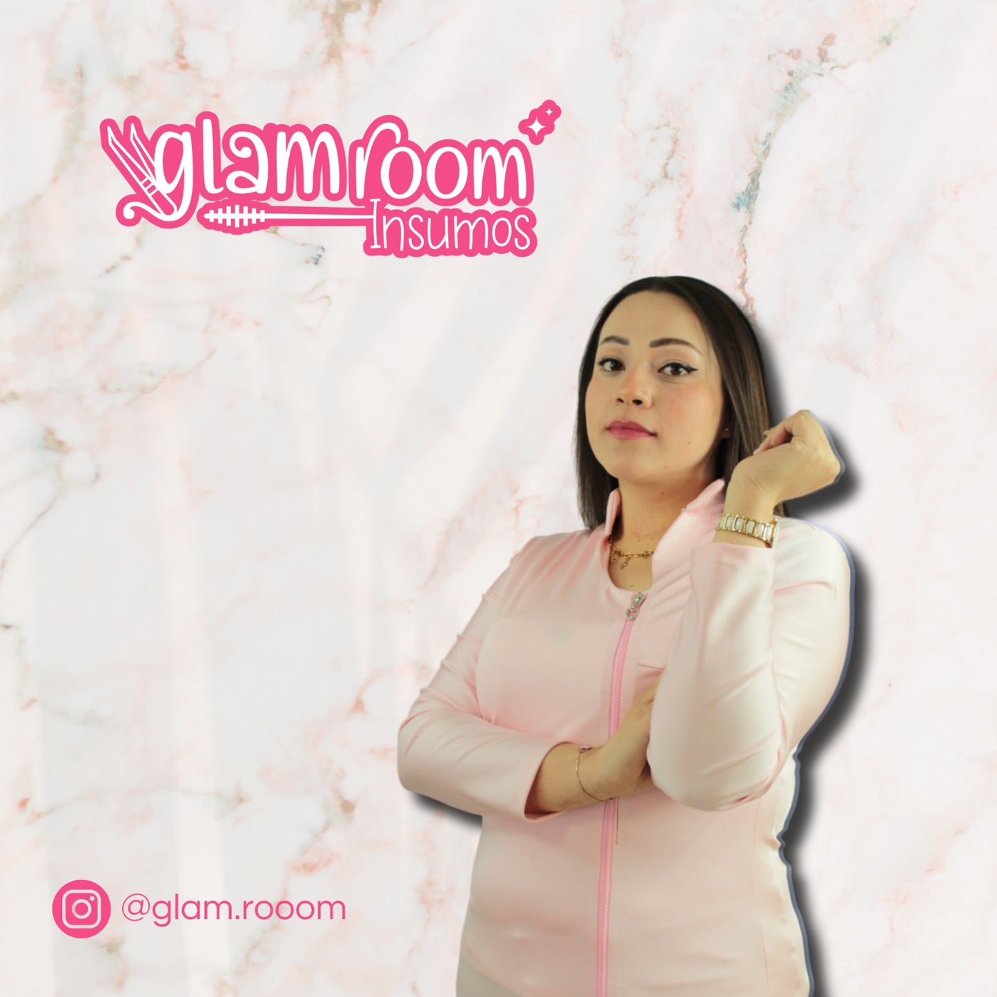 Bata para Lashista Corte Colombiano – Estilo y Comodidad | GlamRoom